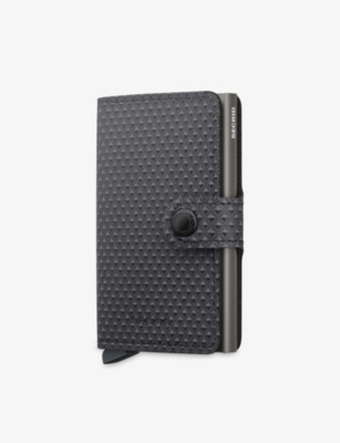 Secrid Womens Miniwallet Pyramid Aluminium Wallet Grey