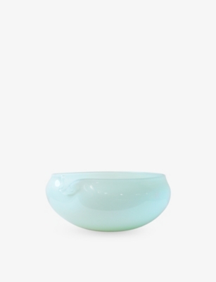 Completedworks B136 Glass Bowl Mint Green In Blue