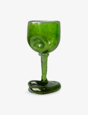 Completedworks Thaw Wine Glass Leaf Green