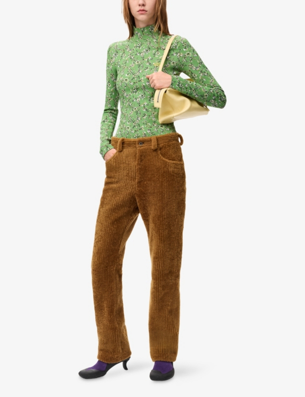 LOEWE x Cosima Von Bonin Floral Jersey Top