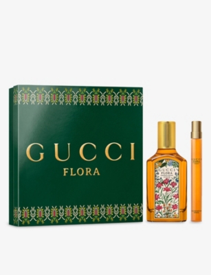 Gucci Womens  Flora Gorgeous Orchid Eau De Parfum Intense For Women Duo Gift Set