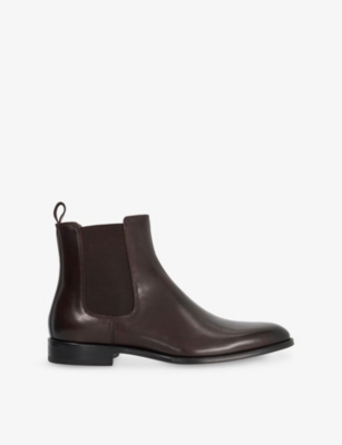 Dune Womens Brown Leather Manson Leather Chelsea Boots Eur 43 / 9 Uk