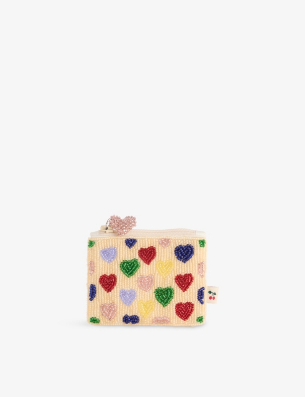 Coeur Beaded Wallet