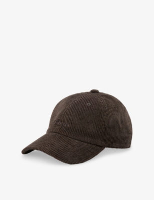 Soeur Womens Dark Brown Hector Logo-embroidered Cotton Baseball Cap