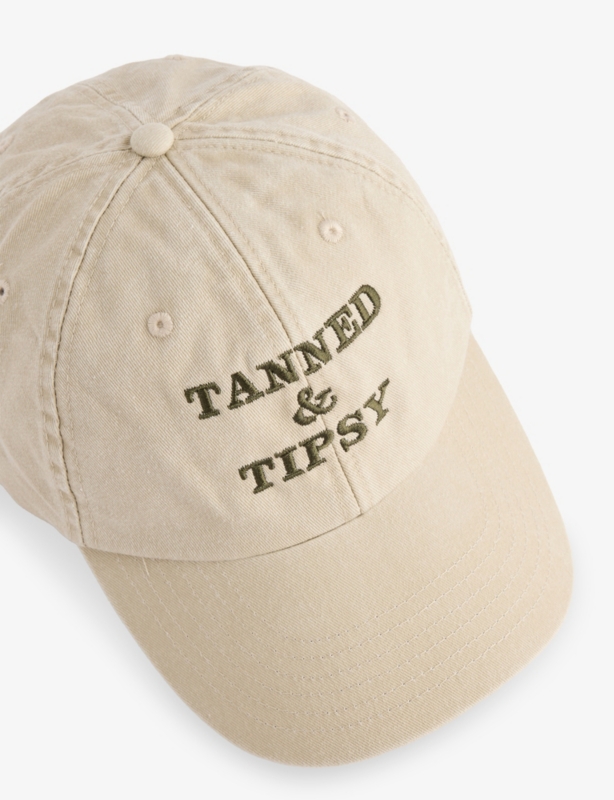 Tanned & Tipsy Cotton Cap