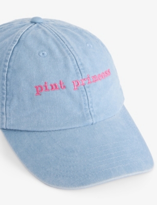 TORIS EMBROIDERY: Pint Princess Cotton Cap
