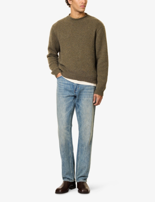 Rebel Straight-Leg Denim Jeans