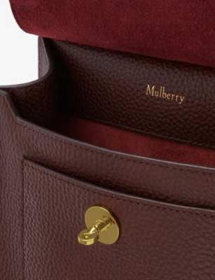 MULBERRY 안토니 스몰 그레인드 가죽 메신저 백